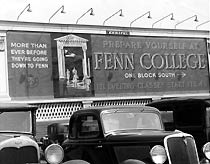 A Sign Advertising Fenn College