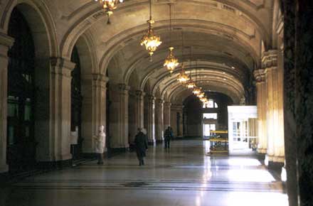 Federal Courthouse Building, interior, 1974.